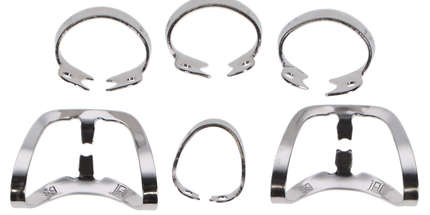 Coltene - Brinker Clamps (Tissue Retractors) Universal Clamp Set (one of each B-1, B-2