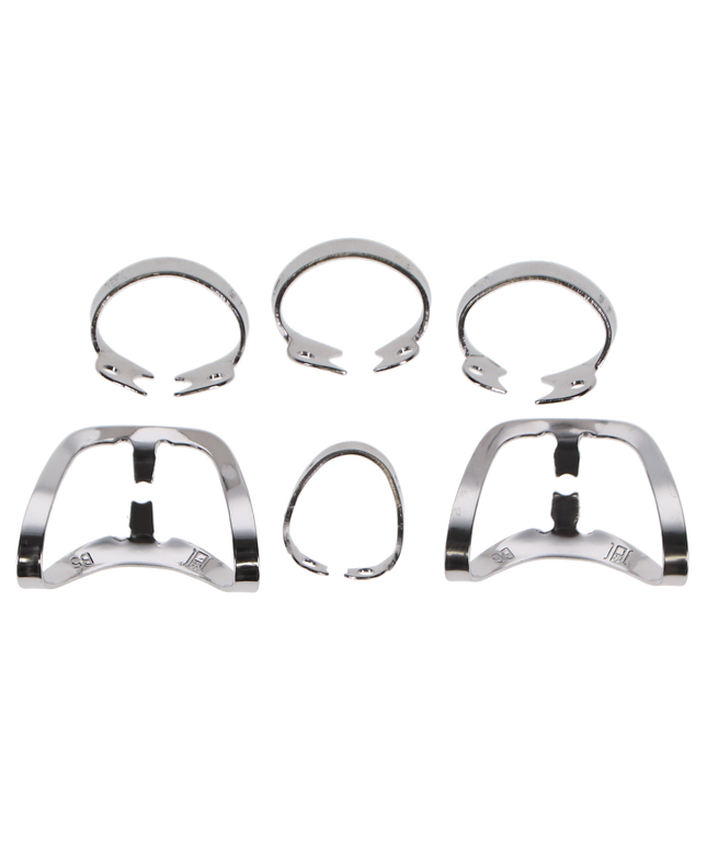 Coltene - Brinker Clamps (Tissue Retractors) Universal Clamp Set (one of each B-1, B-2