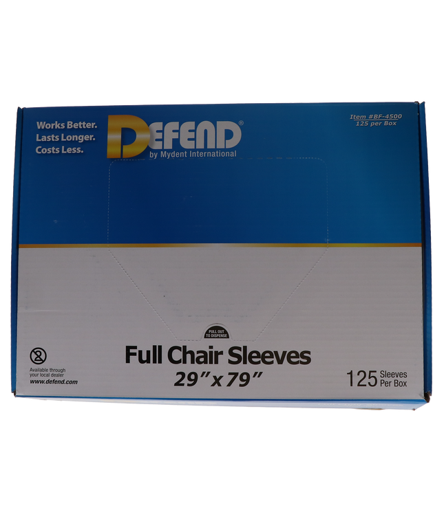 Defend - Full Chair Sleeve 29" X 80" 125/Bx