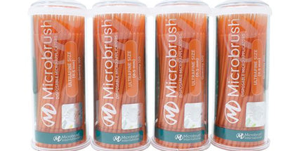 Microbrush Applicators UltraFine Orange 400/Pk