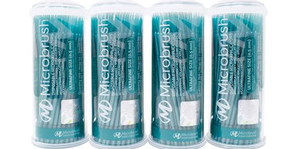 Microbrush Applicators UltraFine Teal 400/Pk
