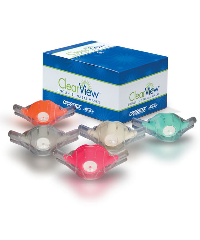 ClearView Nasal Mask - Adult Fresh Mint 12/Pk