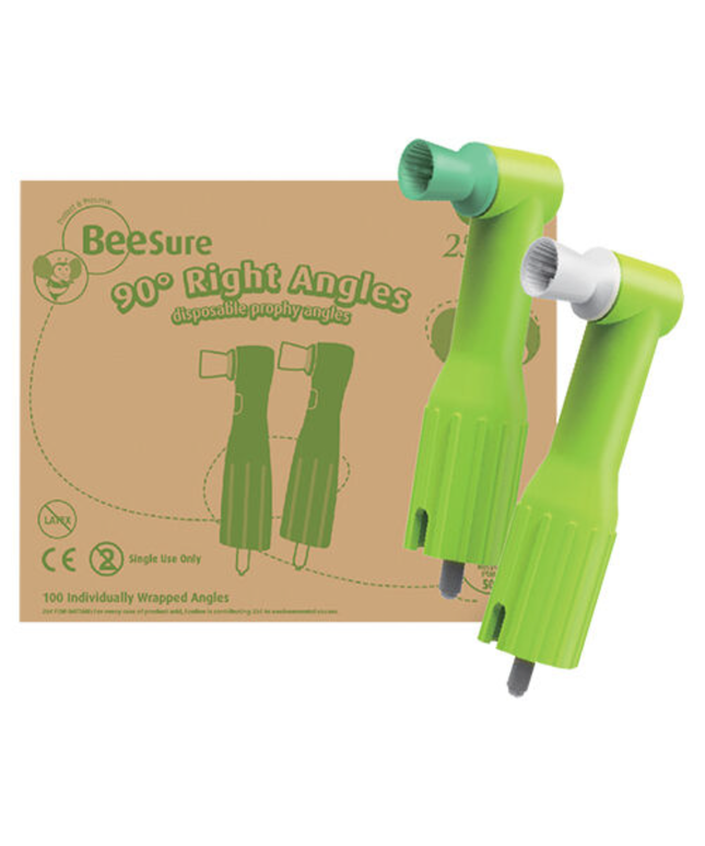 BeeSure Disposable Prophy Angle 100/Pk Soft