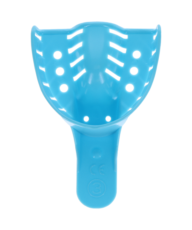 Defend - Disp Impression Tray #3 Medium Upper Perf 12Pk