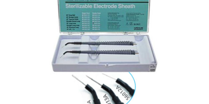 Coltene - PerFect TCS 45 degree Long Loop Sterilizable Electrode Sheaths, Package of 2