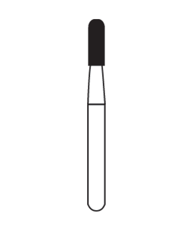 Coltene - Alpen Carbide 1558 Round End Cross Cut Fissure Fg 100Pk
