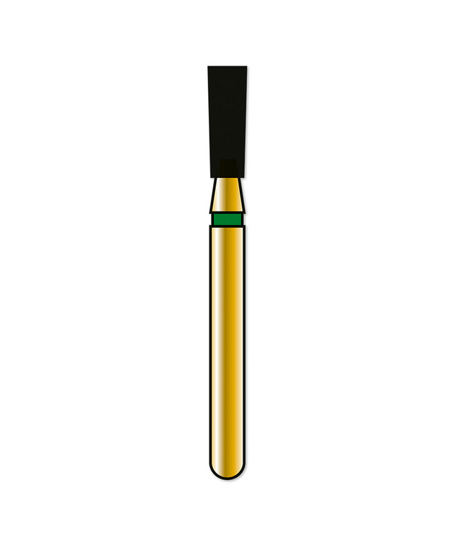 Coltene - Alpen Long Inverted Cone 5Pk, Coarse Grit Green