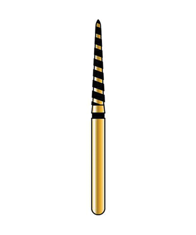 Coltene - Alpen Turbocut Curettage/Beveled Taper 5Pk, Turbocut Grit Black