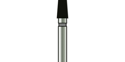 Coltene - Alpen x1 FG #856.024 SS (Short Shank) Super Coarse Grit, Round End Taper Large 25/Pk