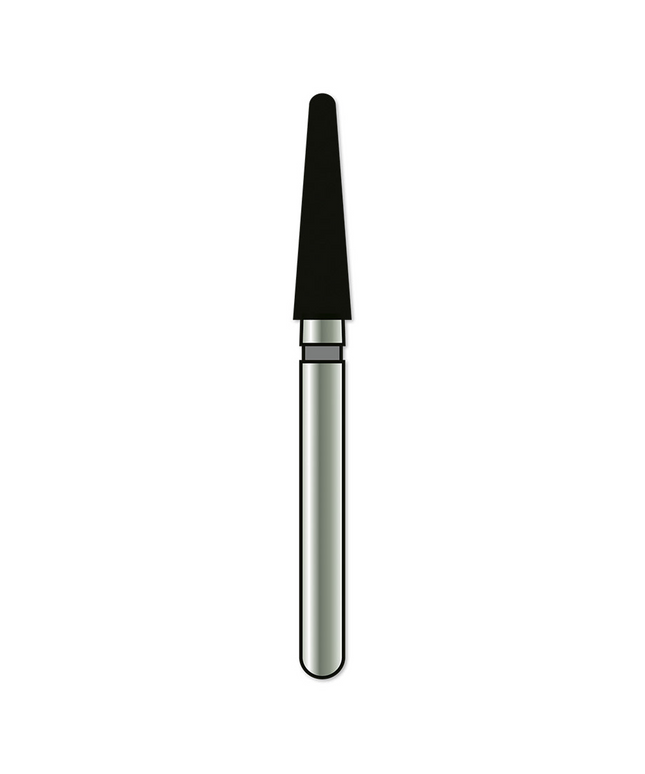 Coltene - Alpen x1 FG #856.024 SS (Short Shank) Super Coarse Grit, Round End Taper Large 25/Pk
