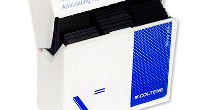 Coltene - Hanel Articulating Paper, .008" (200 microns) Blue Articulating Paper Strips