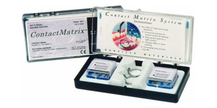 Contact Matrix Trial Kit 2 Contact Rings, 100 Thin Flex Matrices