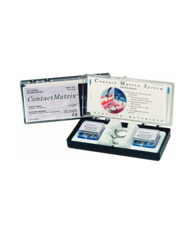Contact Matrix Trial Kit 2 Contact Rings, 100 Thin Flex Matrices