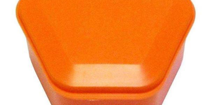 Keystone - Denture Cup - New Age Orange (12/Bx)