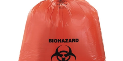 Plasdent - 10Gal Biohazard Bags Red, 250Pcs/Box