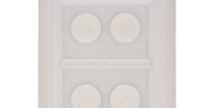 Plasdent - Bondwell Mixing Wells/4-Well White, 500Pcs/Box