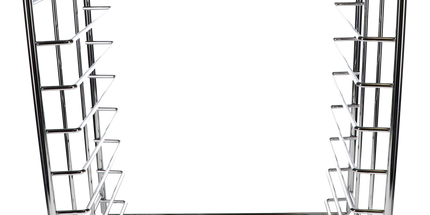 Plasdent - Chrome Tray & Lid Rack For Size B Tray
