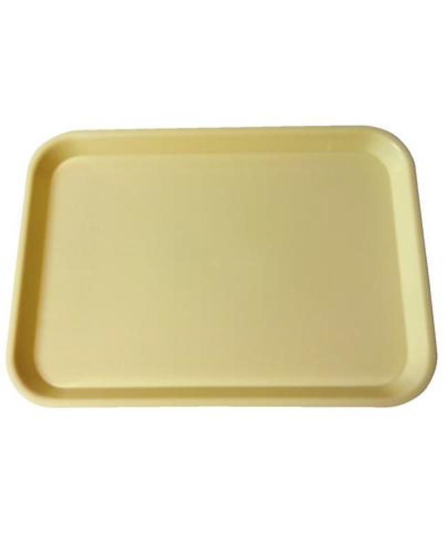 Plasdent - Flat Tray Size B-Neon Yellow