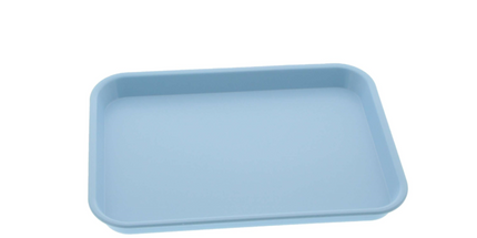 Plasdent - Flat Tray Size F-Baby Blue