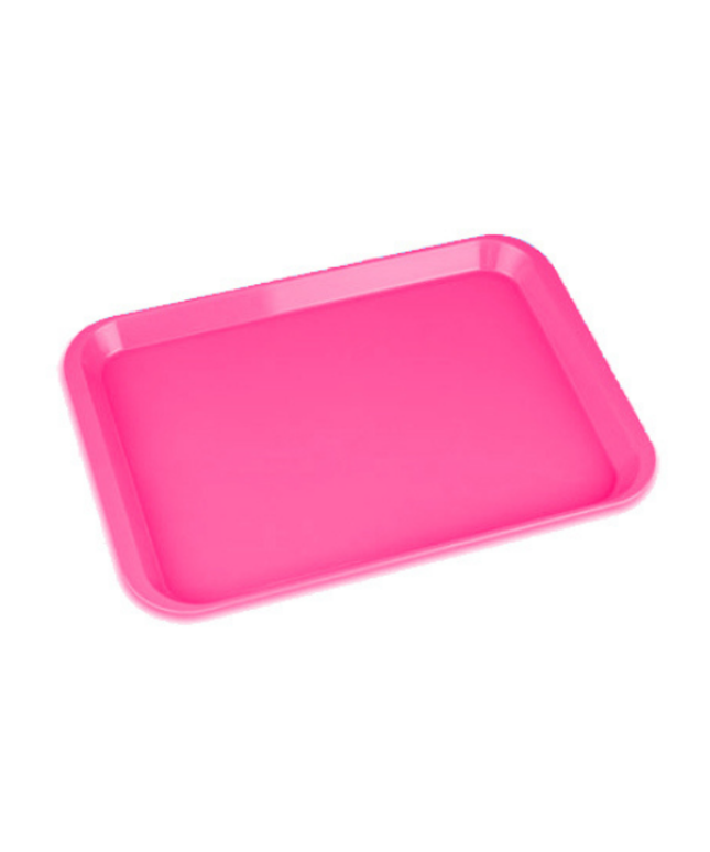 Plasdent - Flat Tray Size F-Neon Pink