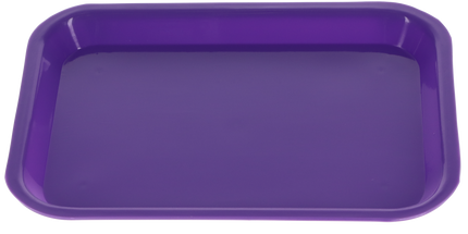 Plasdent - Flat Tray Size F-Purple