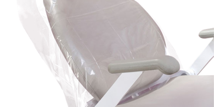 Plasdent - Half Chair Cover 32" X 32" Box Of 200