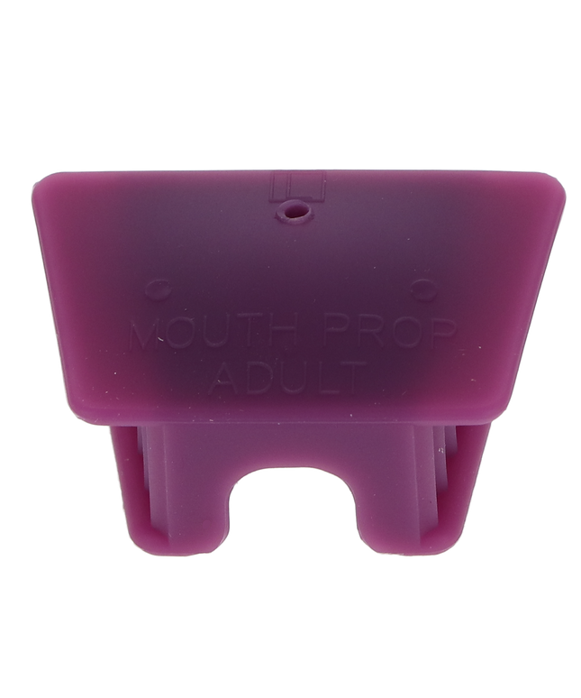 Plasdent - Mouth Props Silicone Adult, Dk Purple, 2Pcs/Box