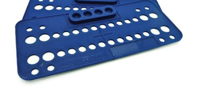 Plasdent - Ortho Bracket Trays Blue, Disposable, 25Pcs/Box