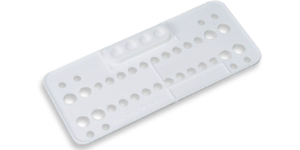 Plasdent - Ortho Bracket Trays White, Disposable, 25Pcs/Box