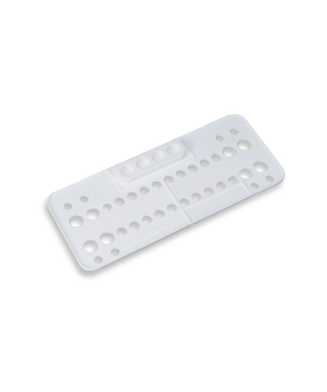 Plasdent - Ortho Bracket Trays White, Disposable, 25Pcs/Box
