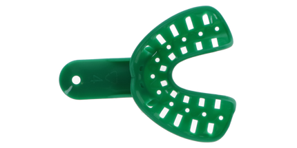 Plasdent - Ortho Trays Adult/Sml Lower #4, Green, 25Pcs/Bag
