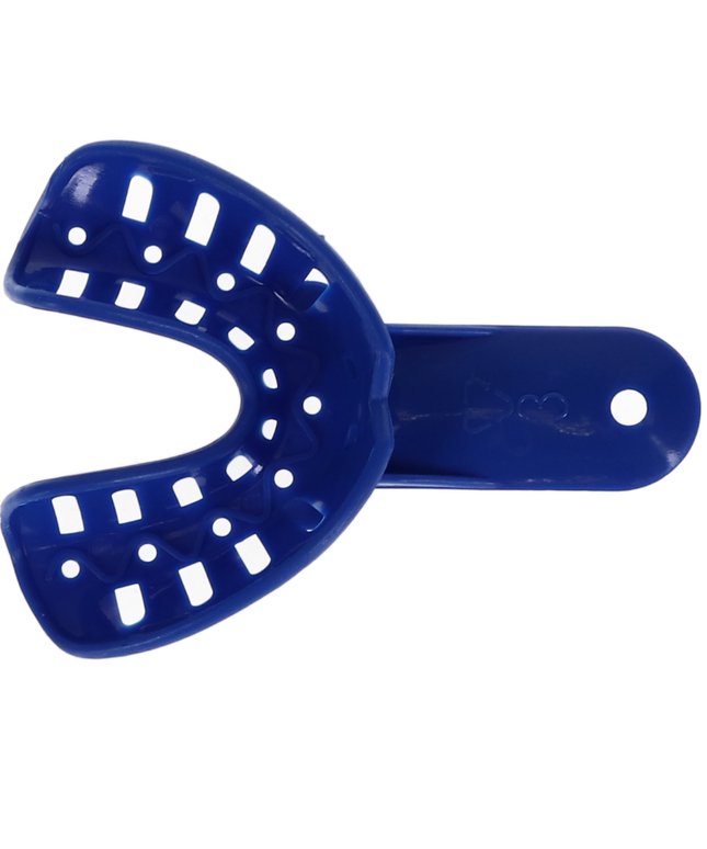 Plasdent - Ortho Trays Child/Lg Lower #3, Blue, 25Pcs/Bag