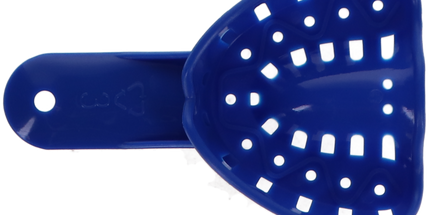 Plasdent - Ortho Trays Child/Lg Upper #3, Blue, 25 Pcs/Bag
