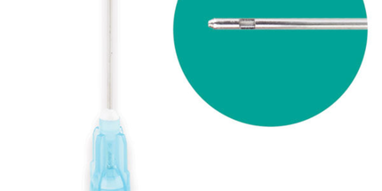 Plasdent - Probevac Irrigator Tips Int-P23 23Ga, Blue, 100Pcs/Box Close End, Max-I-Probe Style