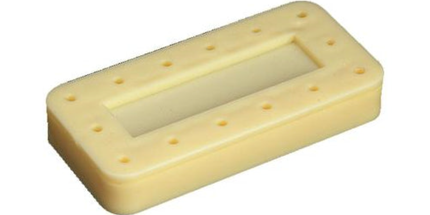 Plasdent - Rectangular Bur Block-Yellow