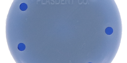 Plasdent - Round Bur Block Sml-Baby Blu