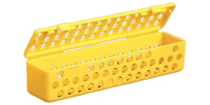 Plasdent - Instrument Steri Container Neon Yellow (replaces PLA-203SCS-3N)