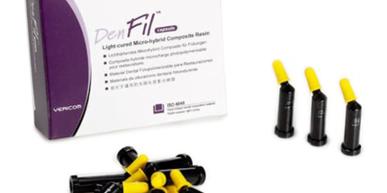Vericom - DenFil Capsule Refill A3, Light-Cured Restorative Micro Hybrid Composite Resin