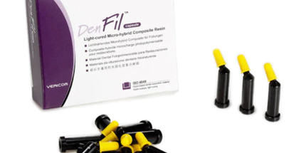 Vericom - DenFil Capsule Refill A3.5, Light-Cured Restorative Micro Hybrid Composite