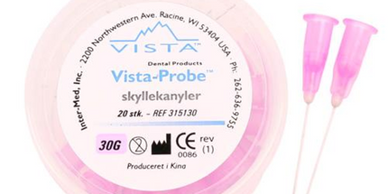 Vista - Vista-Probe Irrigating Tips - Closed-end, side-port - 30ga 20/cup