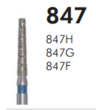 Meisinger - Diamonds FG Tapered Flat End Coarse 5/pk