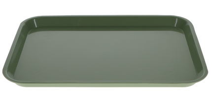 Plasdent - Set-up Tray Flat Size B (Ritter) - Green, Plastic 13-3/8" x 9-5/8" x