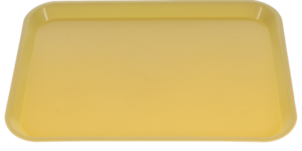 Plasdent - Set-up Tray Flat Size B (Ritter) - Yellow, Plastic, 13-3/8" X 9-5/8" X