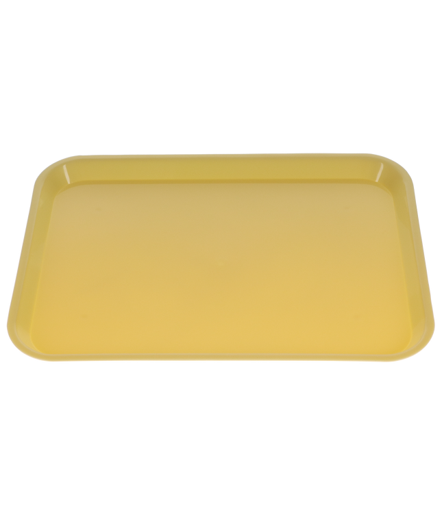 Plasdent - Set-up Tray Flat Size B (Ritter) - Yellow, Plastic, 13-3/8" X 9-5/8" X