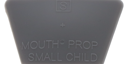 Plasdent - Mouth Props Rubber Dark Gray Small-Child 2/Pk