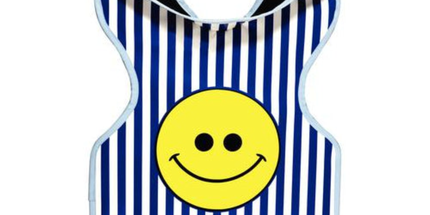 Palmero - Child ProtectAll Apron (20" x 20") Silk Screen Happy Face Printed on