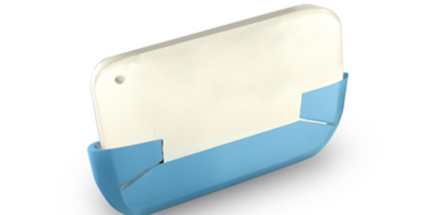 Crosstex - Edge-Ease X-ray Cushion - Large, Blue. Adheres to all traditional film