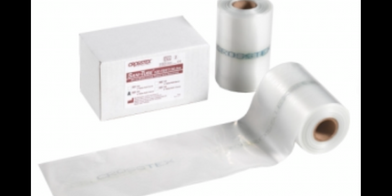 Crosstex - Sani-Tube 2" WITH Process Indicator Sterilization Tubing, Nylon. Use in Steam 1/Roll
