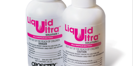 Crosstex - Sterilex Ultra Liquid - 10 Sets of 2/Bottles. Cleaner for dental unit waterlines