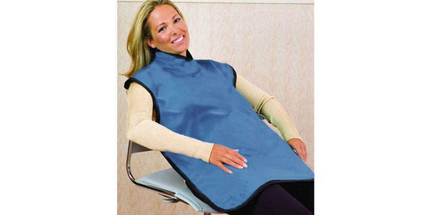 Flow X-Ray Adult (24" x 27") X-Ray Lead-Free Panoramic Apron without Collar
